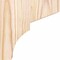 Ekena Millwork Monterey Smooth Corbel, Douglas Fir, 3 1/2"W x 6"D x 6"H COR04X06X06MON00SDF - alternate 3